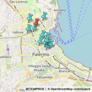 Mappa Via Maqueda, 90123 Palermo PA, Italia (1.29083)