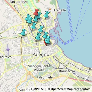 Mappa Via Maqueda, 90123 Palermo PA, Italia (1.86)