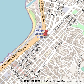 Mappa Corso Giuseppe Garibaldi, 77, 89125 Reggio di Calabria, Reggio di Calabria (Calabria)