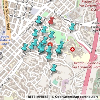 Mappa Via Giuseppe Melacrino, 89124 Reggio di Calabria RC, Italia (0.196)
