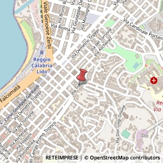 Mappa Via Treviso Bassa, 10, 89100 Reggio di Calabria, Reggio di Calabria (Calabria)