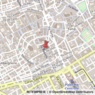 Mappa Via Maqueda, 99, 90133 Palermo, Palermo (Sicilia)
