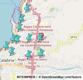Mappa Via Marianazzo, 89124 Reggio di Calabria RC, Italia (1.30091)