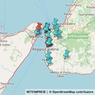 Mappa Via Vallone Petrara, 89122 Reggio di Calabria RC, Italia (10.0695)