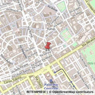 Mappa Via Montesanto,  3, 90133 Palermo, Palermo (Sicilia)