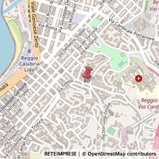 Mappa Via Melacrino Giuseppe, 13, 89126 Reggio di Calabria, Reggio di Calabria (Calabria)