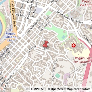 Mappa Via Dalmazia,  106, 89125 Reggio di Calabria, Reggio di Calabria (Calabria)