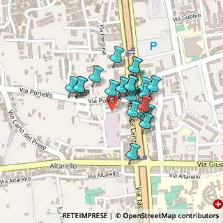 Mappa Via Portello, 90121 Palermo PA, Italia (0.168)