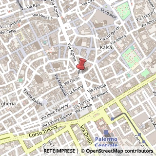 Mappa Via Roma, 94, 90133 Palermo, Palermo (Sicilia)