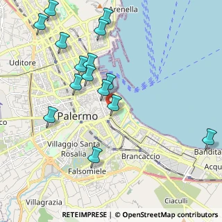 Mappa Via Gaet Filangeri, 90133 Palermo PA, Italia (2.53267)