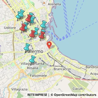 Mappa Via Gaet Filangeri, 90133 Palermo PA, Italia (2.62143)