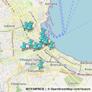 Mappa Via Gaet Filangeri, 90133 Palermo PA, Italia (1.49769)