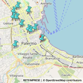 Mappa Piazza Magione, 90133 Palermo PA, Italia (2.92364)