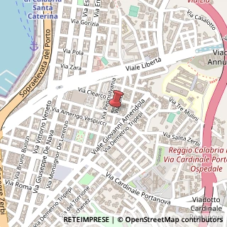 Mappa Via Ibico Reggino,  1, 89123 Reggio di Calabria, Reggio di Calabria (Calabria)