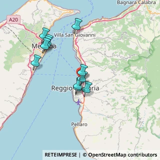 Mappa Via Georgia, 89123 Reggio di Calabria RC, Italia (7.35818)