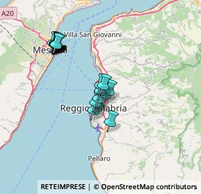 Mappa Via Georgia, 89123 Reggio di Calabria RC, Italia (6.6905)