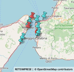 Mappa Via Amerigo Vespucci, 89123 Reggio di Calabria RC, Italia (11.005)