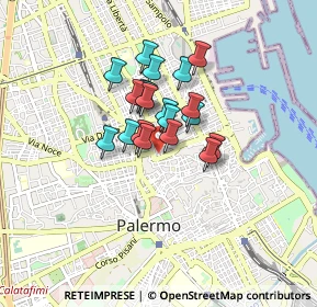 Mappa Via Tripoli, 90138 Palermo PA, Italia (0.6175)