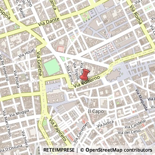 Mappa Via Volturno,  52, 90138 Palermo, Palermo (Sicilia)