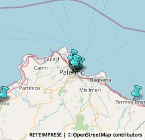 Mappa Via Tripoli, 90138 Palermo PA, Italia (10.92545)