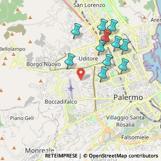 Mappa 90135 Palermo PA, Italia (2.24818)
