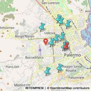 Mappa 90135 Palermo PA, Italia (2.10083)