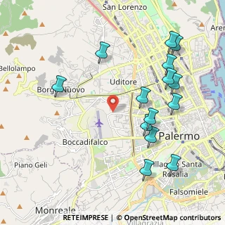 Mappa 90135 Palermo PA, Italia (2.53786)