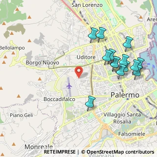 Mappa 90135 Palermo PA, Italia (2.60357)