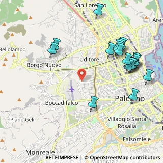 Mappa 90135 Palermo PA, Italia (2.775)