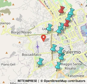 Mappa 90135 Palermo PA, Italia (2.3775)