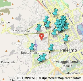 Mappa 90135 Palermo PA, Italia (2.029)