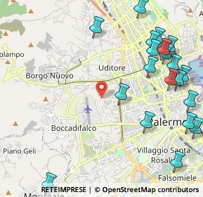 Mappa 90135 Palermo PA, Italia (3.148)