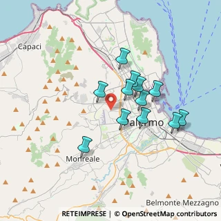 Mappa 90135 Palermo PA, Italia (3.24583)