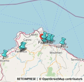 Mappa 90135 Palermo PA, Italia (31.46429)