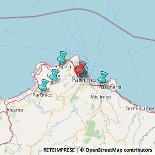 Mappa 90135 Palermo PA, Italia (27.38)