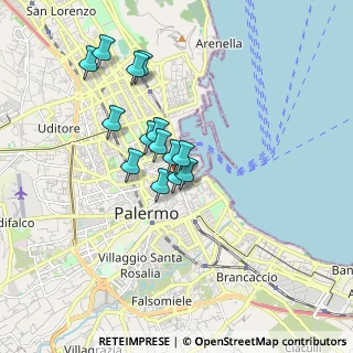 Mappa 90141, 90133 Palermo PA, Italia (1.495)