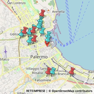 Mappa 90141, 90133 Palermo PA, Italia (2.14412)