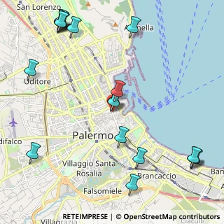 Mappa 90141, 90133 Palermo PA, Italia (3.19)
