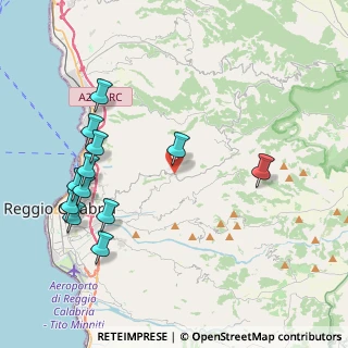 Mappa Via Predappio, 89126 Terreti RC, Italia (5.17)