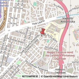 Mappa Via Sacchi, 29, 89123 Reggio di Calabria, Reggio di Calabria (Calabria)