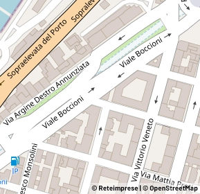 Mappa Viale umberto boccioni, 89123 Reggio Di Calabria RC, Italia (0.04)