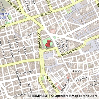 Mappa Via Nicolò Turrisi, 34, 90141 Palermo, Palermo (Sicilia)