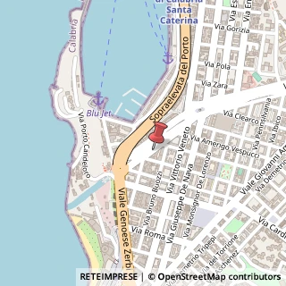 Mappa Via Boccioni Umberto, 12, 89123 Reggio di Calabria, Reggio di Calabria (Calabria)