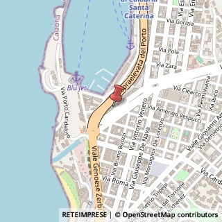 Mappa Via Argine Destro Annunziata, 21, 89122 Reggio di Calabria, Reggio di Calabria (Calabria)