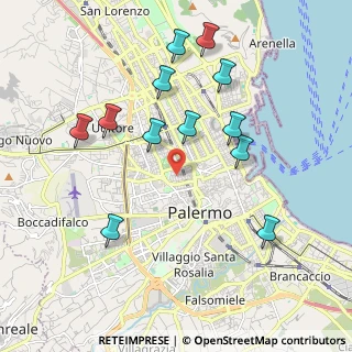 Mappa Via Alessio Narbone, 90138 Palermo PA, Italia (2.24833)