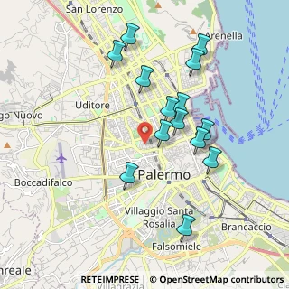 Mappa Via Alessio Narbone, 90138 Palermo PA, Italia (2.02143)