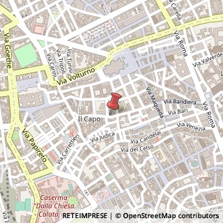 Mappa Via San Agostino, 91, 90134 Palermo, Palermo (Sicilia)