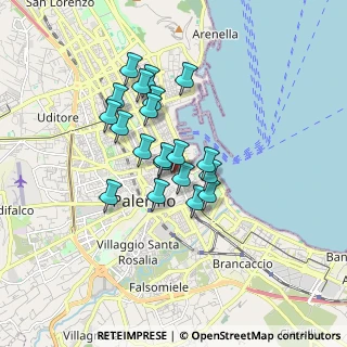 Mappa Piazza Vittorio Bottego, 90133 Palermo PA, Italia (1.4605)