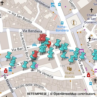 Mappa Piazza Vittorio Bottego, 90133 Palermo PA, Italia (0.05556)