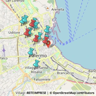 Mappa Via Coltellieri, 90133 Palermo PA, Italia (2.03357)